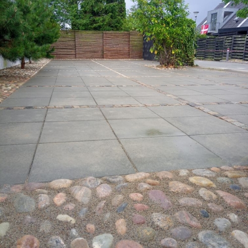 Anlægsgartner grå og grøn