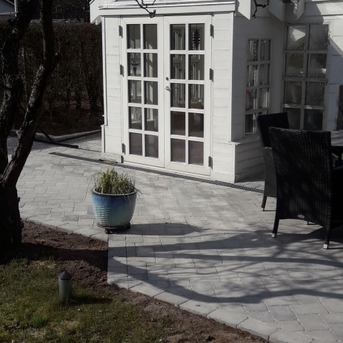 nydelig terrasse