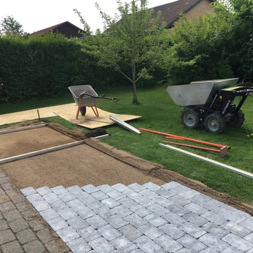 udvidelse af terrasse